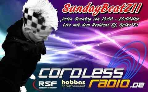 SpikeD Live @ SundayBeatZ on CordlessRadio.de