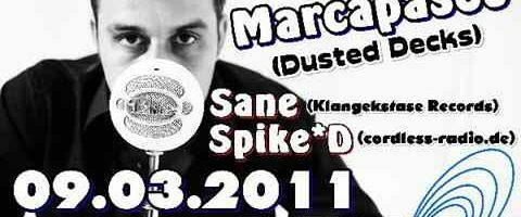 Marcapasos Live auf Cordless Radio
