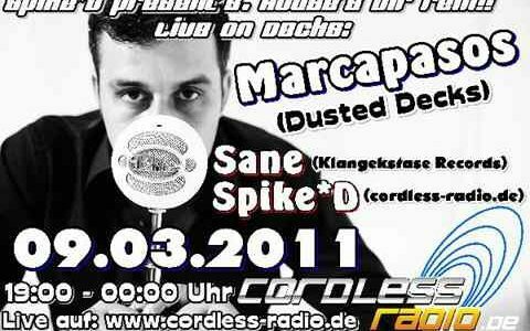 Marcapasos Live auf Cordless Radio
