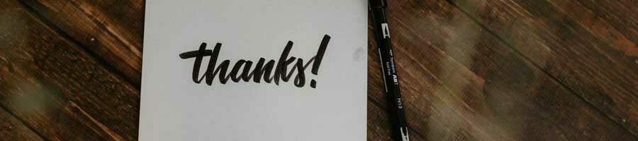 Wir sagen danke!