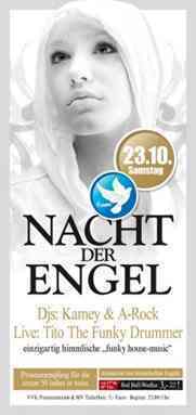Nacht der Engel Flyer